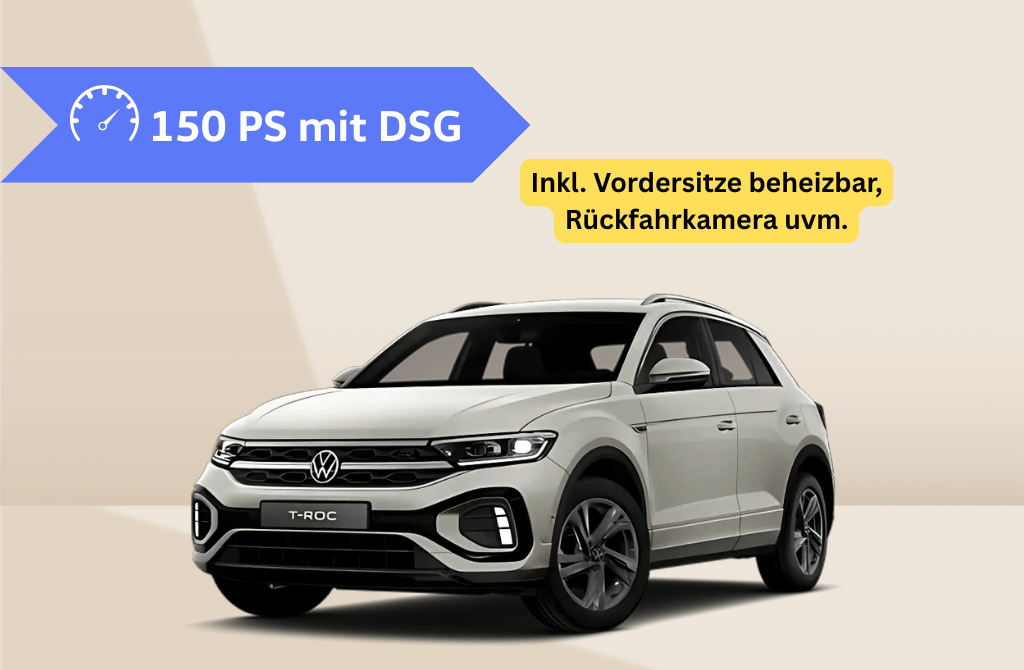 VW T-Roc GOAL 150 PS DSG