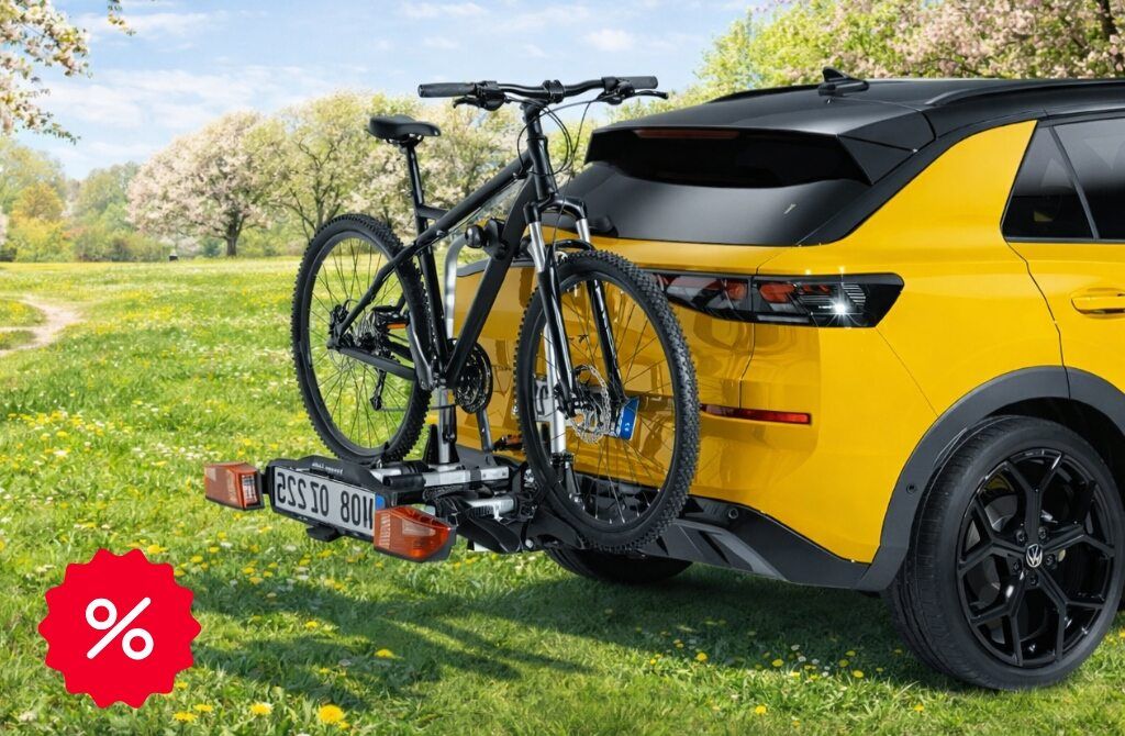 VW Fahrradträger Compact II für Anhängerkupplung