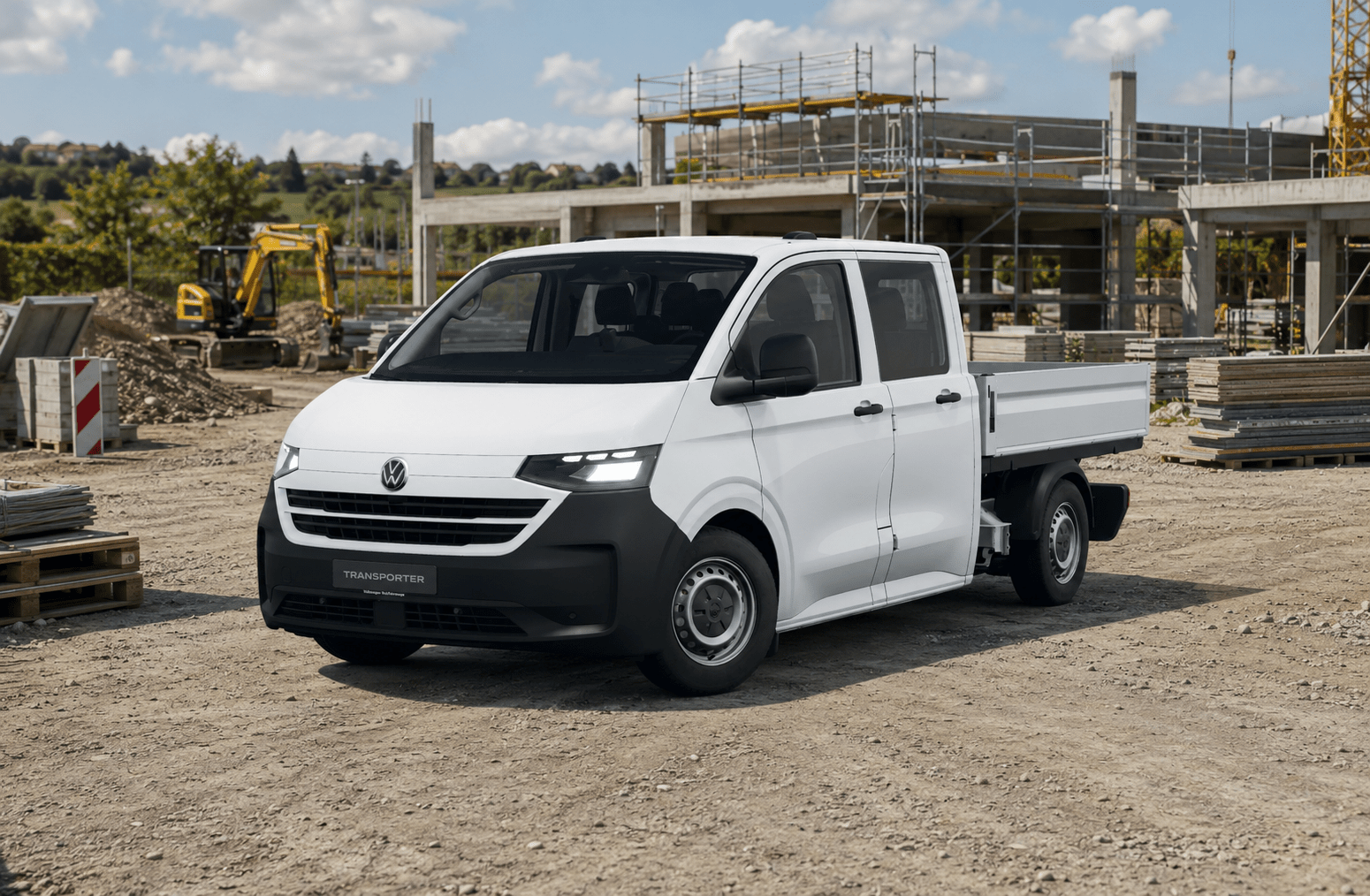 VW Transporter Pritschenwagen Doppelkabine