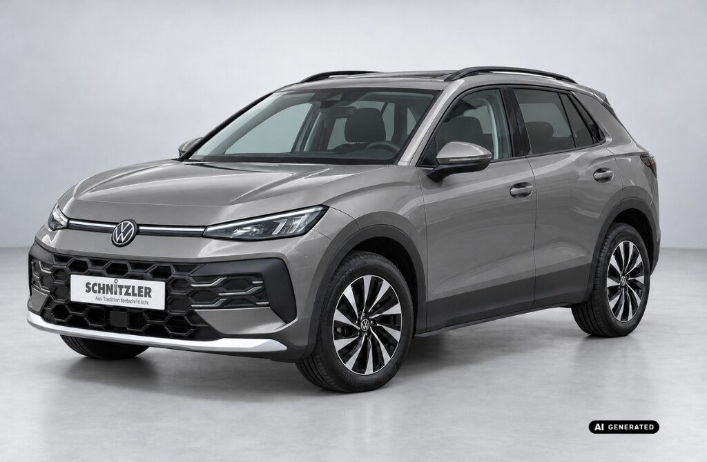 VW T-Roc Life 1,5 l eTSI OPF 110 kW (150 PS) 7-Gang DSG Lackierung: Wolf Grey Metallic / Schwarz Uni