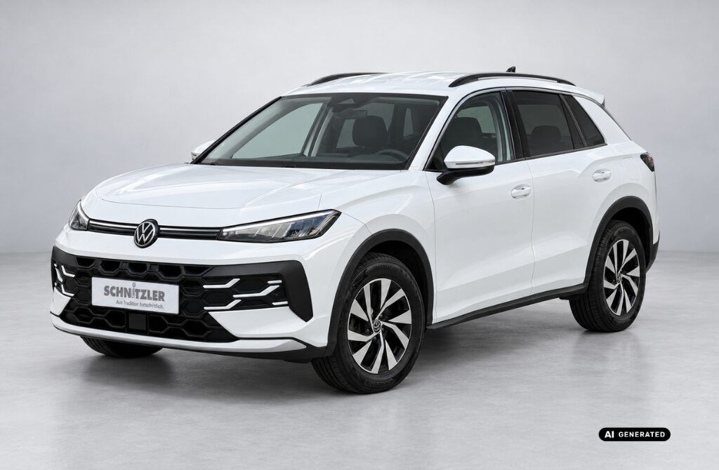VW T-Roc Life 1,5 l eTSI OPF 110 kW (150 PS) 7-Gang DSG Lackierung: Pure White Uni