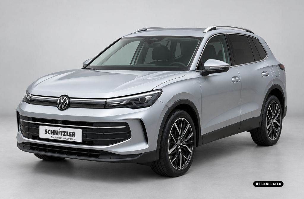 VW Tiguan ENERGY 2,0 l TDI SCR 110 kW (150 PS) 7-Gang DSG Lackierung: Oyster Silver Metallic