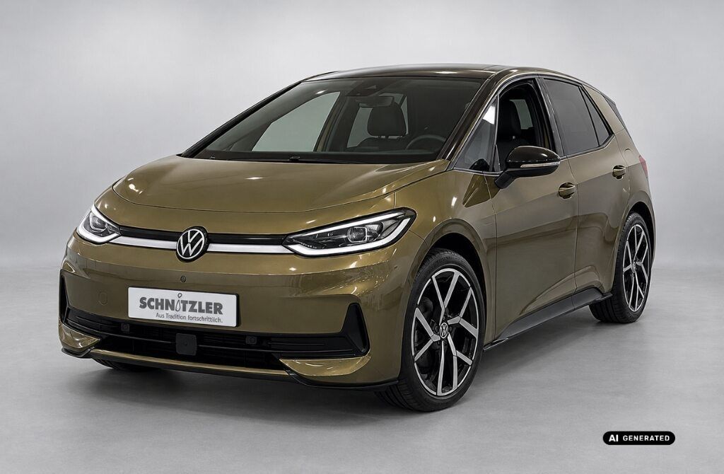 VW ID. 3 Neo Style 140 kW (190 PS) 58 kWh 1-Gang-Automatik Lackierung: Dark Olivine Green Metallic