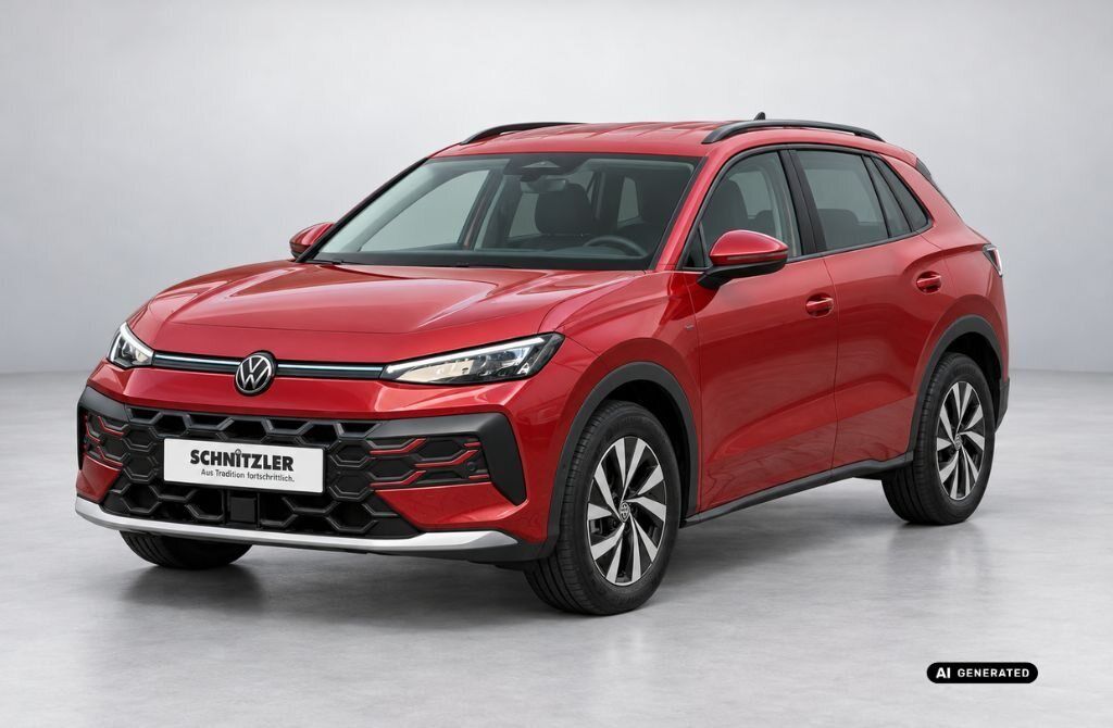 VW T-Roc Life 1,5 l eTSI OPF 85 kW (116 PS) 7-Gang DSG Lackierung: Flame Red Metallic 