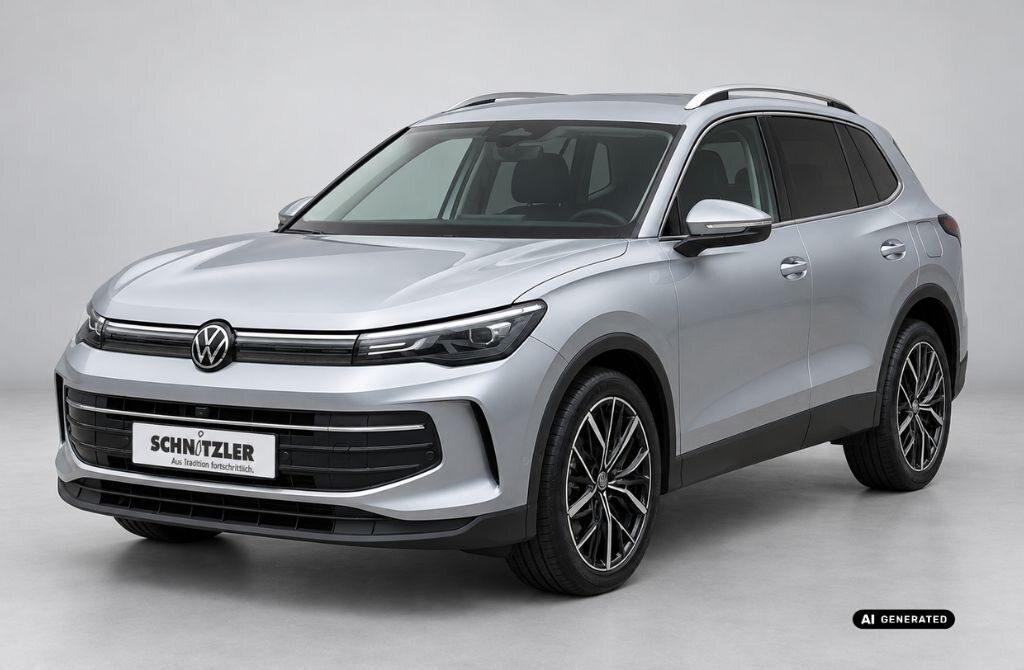 VW Tiguan ENERGY 2,0 l TDI SCR 110 kW (150 PS) 7-Gang DSG Lackierung: Oyster Silver Metallic